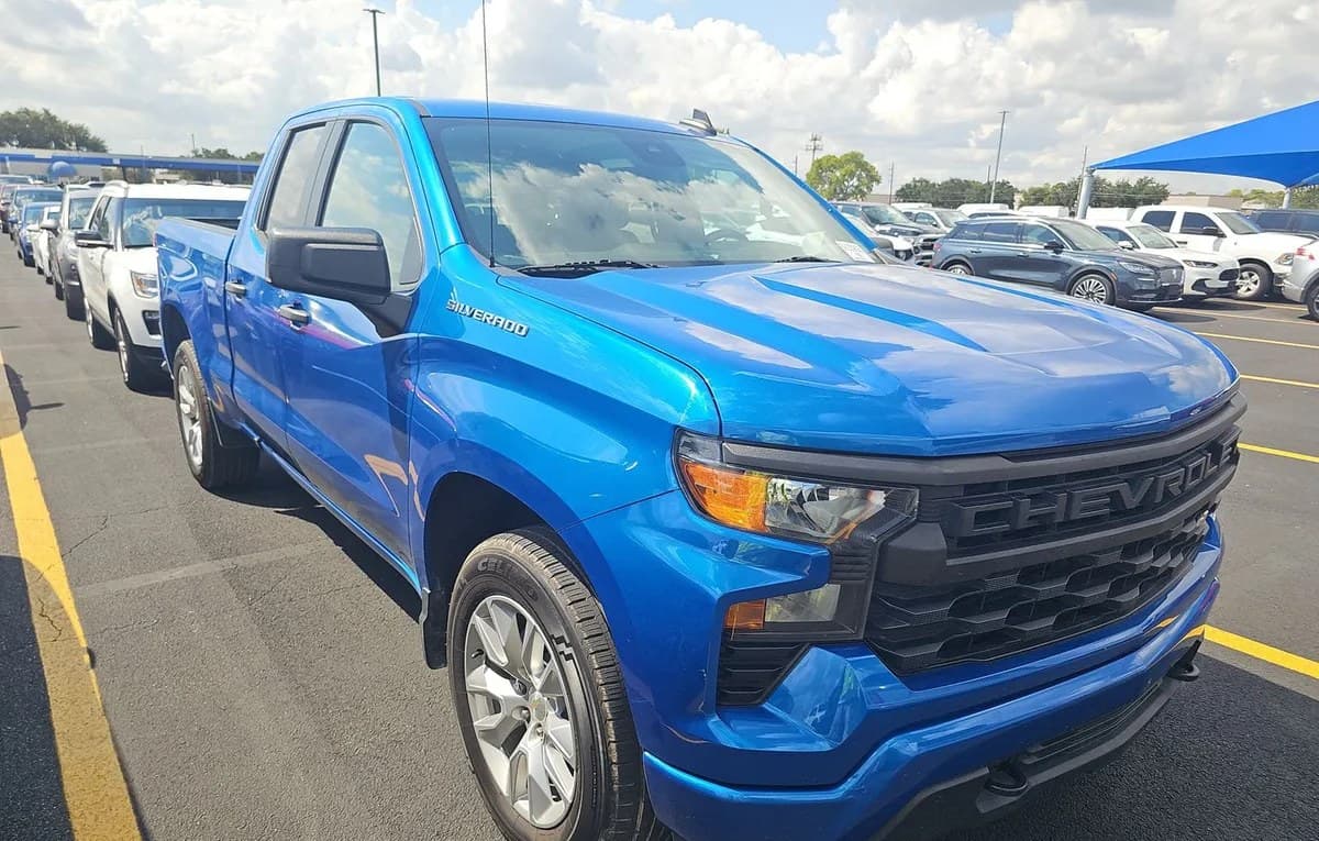 2022 CHEVROLET SILVERADO 1500 CUSTOM EXTENDED CAB MEDIUM BED 1CX 4