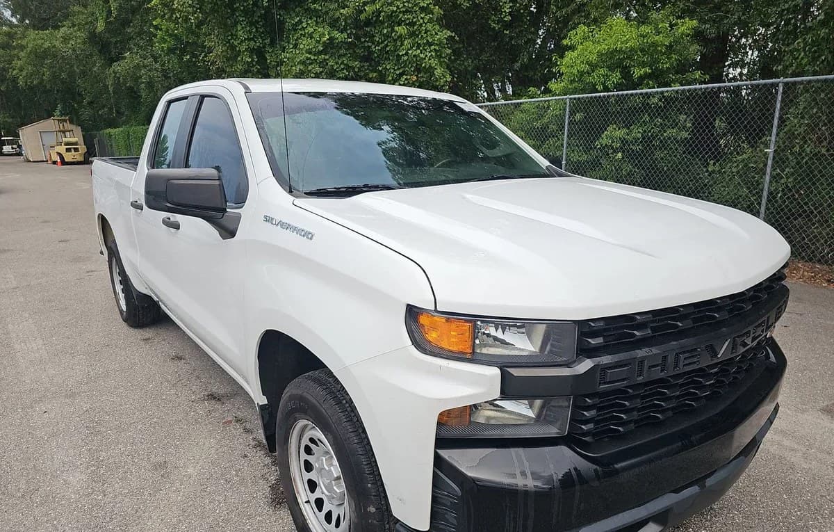 2021 CHEVROLET SILVERADO 1500 WT EXTENDED CAB MEDIUM BED 1WT 4