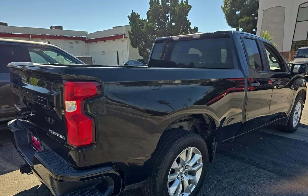 2021 CHEVROLET SILVERADO 1500 CUSTOM EXTENDED CAB MEDIUM BED 1CX 4