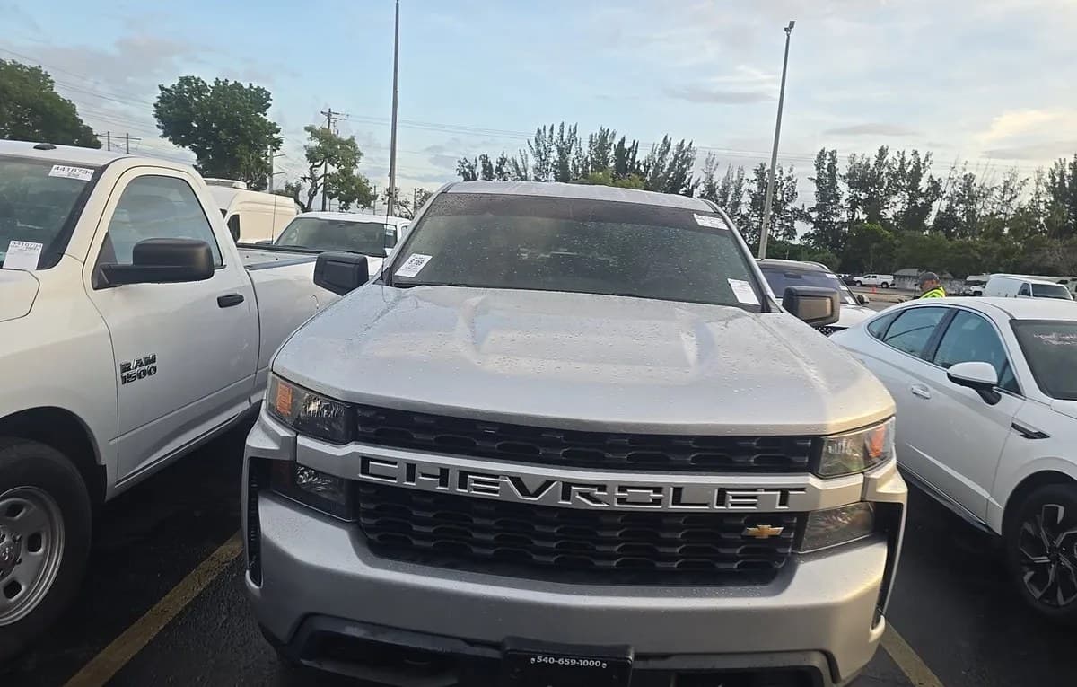 2019 CHEVROLET SILVERADO 1500 CUSTOM EXTENDED CAB MEDIUM BED 1CX 3