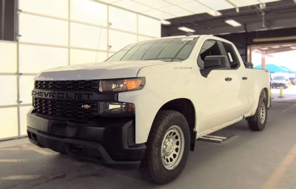 2021 CHEVROLET SILVERADO 1500 WT EXTENDED CAB MEDIUM BED 1WT 1