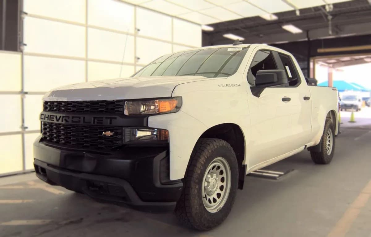 2021 CHEVROLET SILVERADO 1500 WT EXTENDED CAB MEDIUM BED 1WT 2