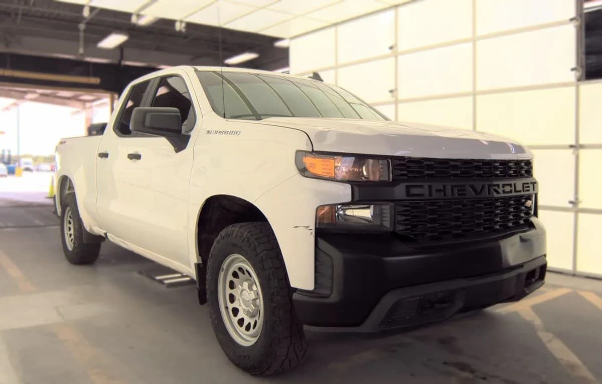 2021 CHEVROLET SILVERADO 1500 WT EXTENDED CAB MEDIUM BED 1WT 4