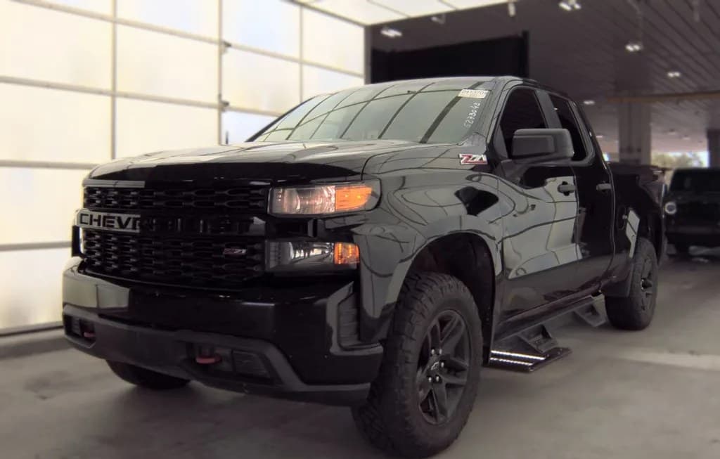2019 CHEVROLET SILVERADO 1500 CUSTOM TRAIL BOSS EXTENDED CAB MEDIUM BED 2CX 1
