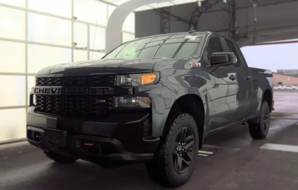 2020 CHEVROLET SILVERADO 1500 CUSTOM TRAIL BOSS EXTENDED CAB MEDIUM BED 2CX
