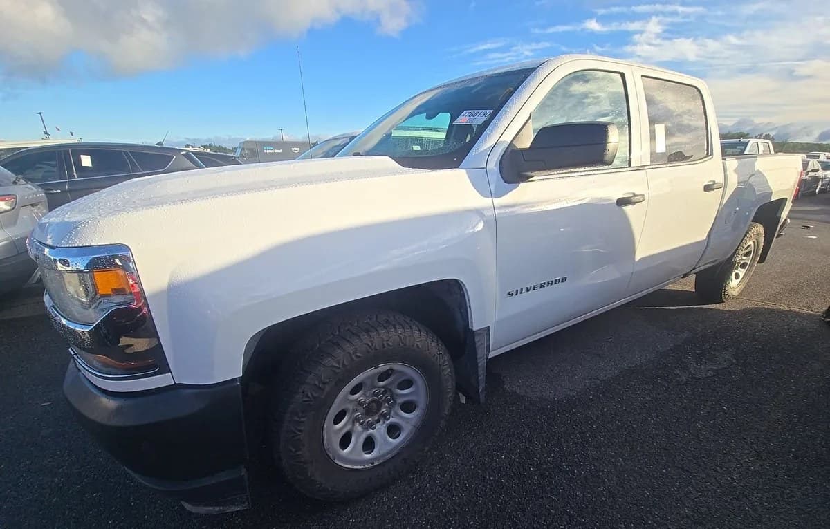 2018 CHEVROLET SILVERADO 1500 WT CREW CAB MEDIUM BED 2