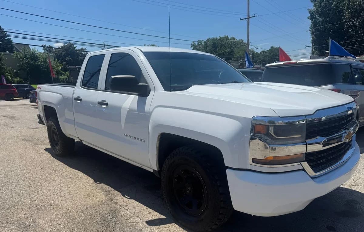 2018 CHEVROLET SILVERADO 1500 WT EXTENDED CAB MEDIUM BED 1WT 4