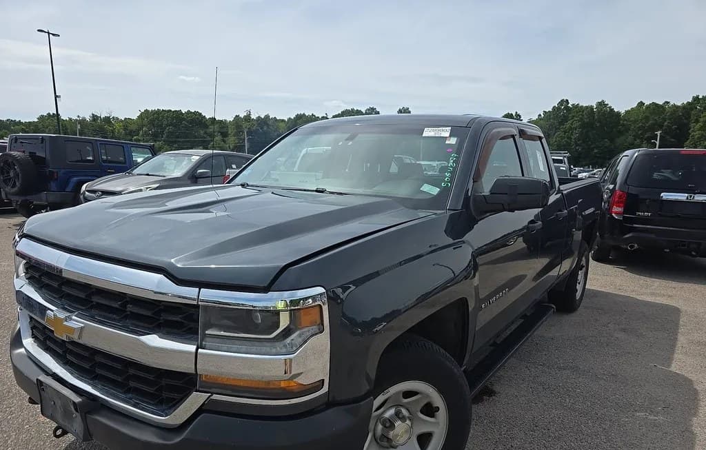 2018 CHEVROLET SILVERADO 1500 WT EXTENDED CAB MEDIUM BED 1WT 1
