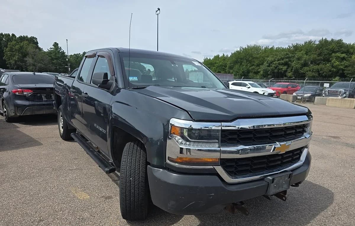 2018 CHEVROLET SILVERADO 1500 WT EXTENDED CAB MEDIUM BED 1WT 4