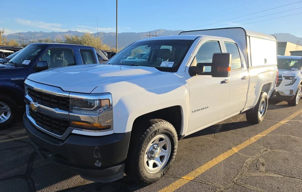 2018 CHEVROLET SILVERADO 1500 WT EXTENDED CAB MEDIUM BED 1WT 2