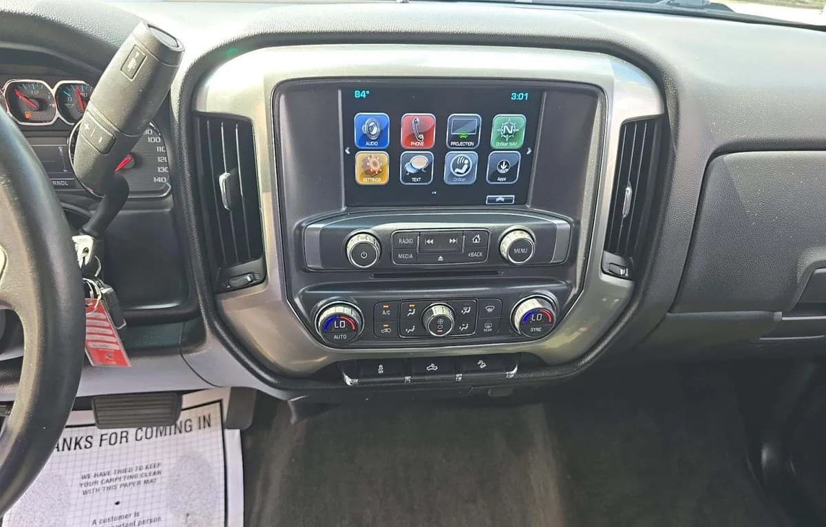 2017 CHEVROLET SILVERADO 1500 LT Z71 EXTENDED CAB MEDIUM BED 2LT 7