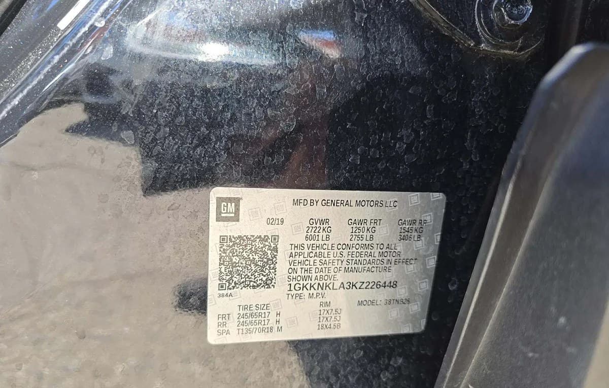 2019 GMC ACADIA SLE 3