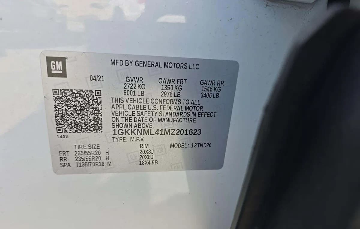 2021 GMC ACADIA SLT 4SA 3