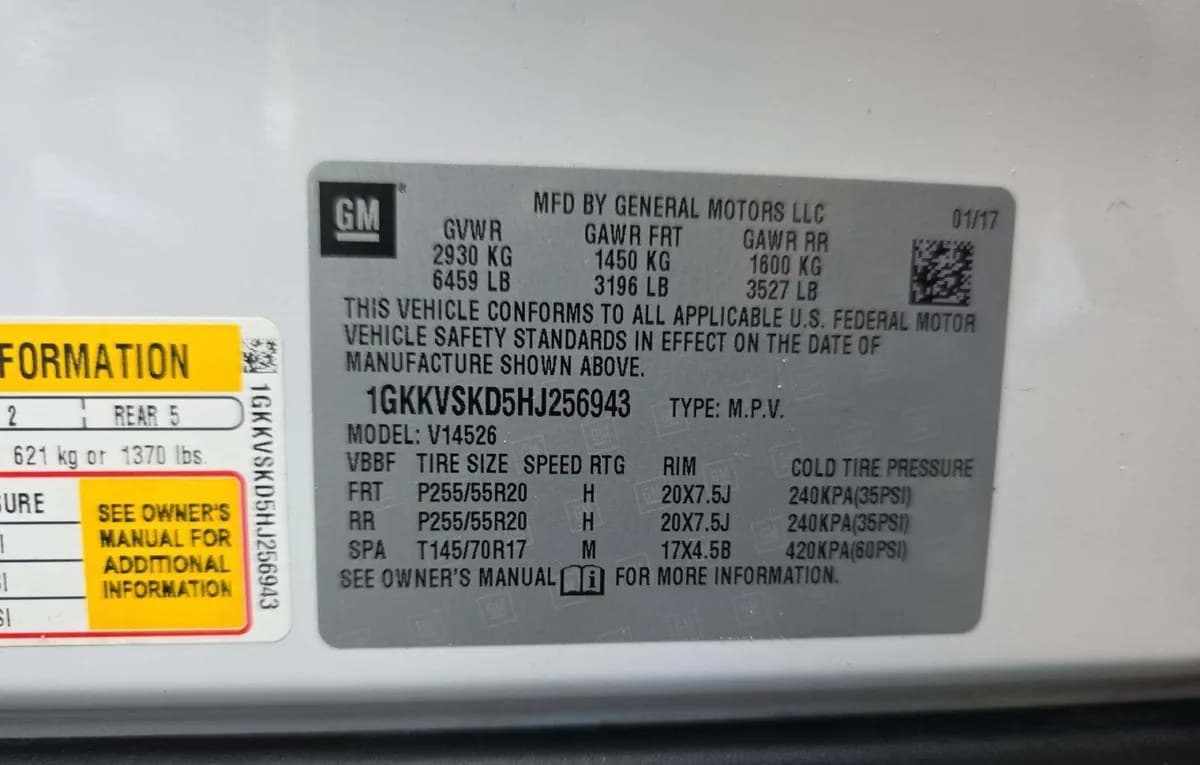 2017 GMC ACADIA Limited 3