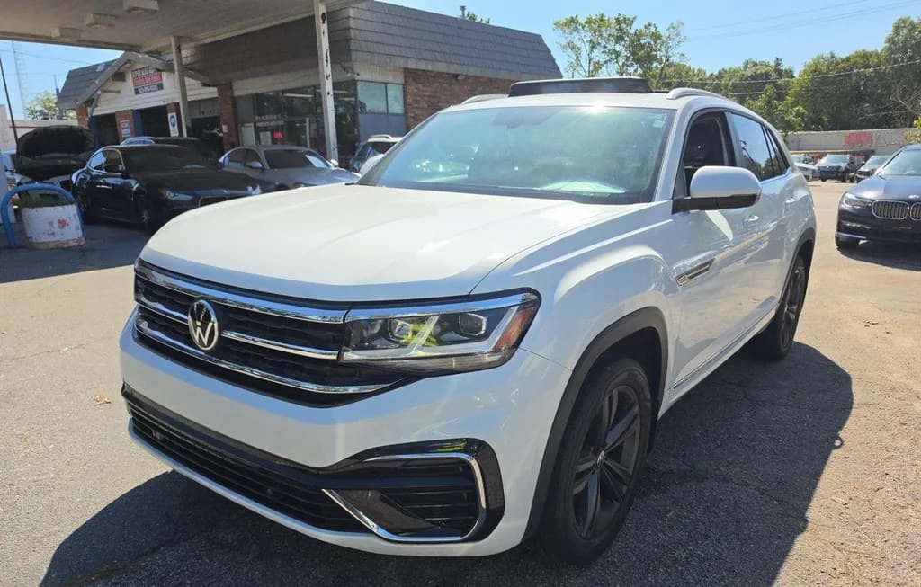2021 VOLKSWAGEN ATLAS CROSS SPORT V6 SE W/TECHNOLOGY R-LINE