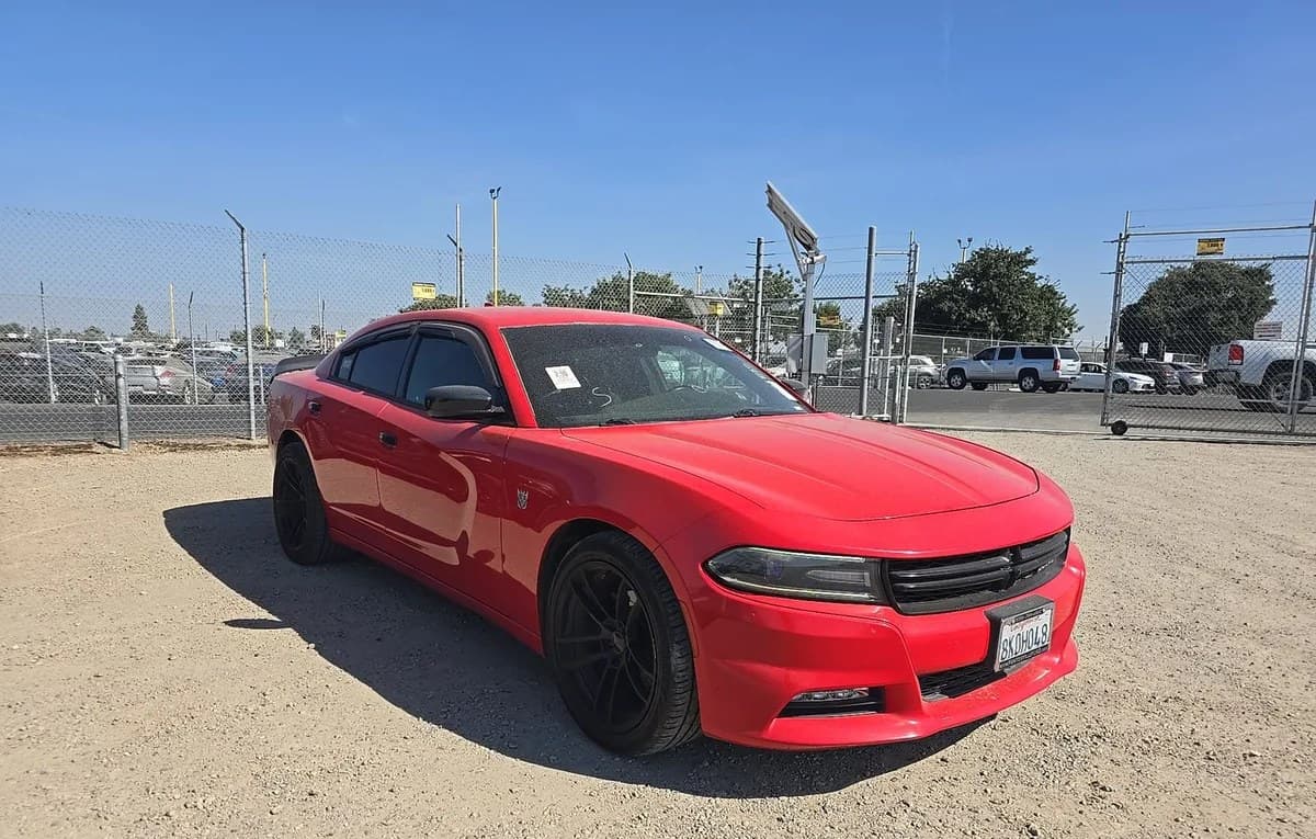 2017 DODGE CHARGER SXT 4