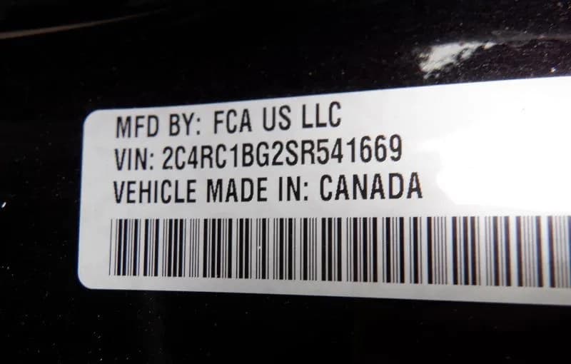 2025 CHRYSLER PACIFICA SELECT 121.6" WB 5