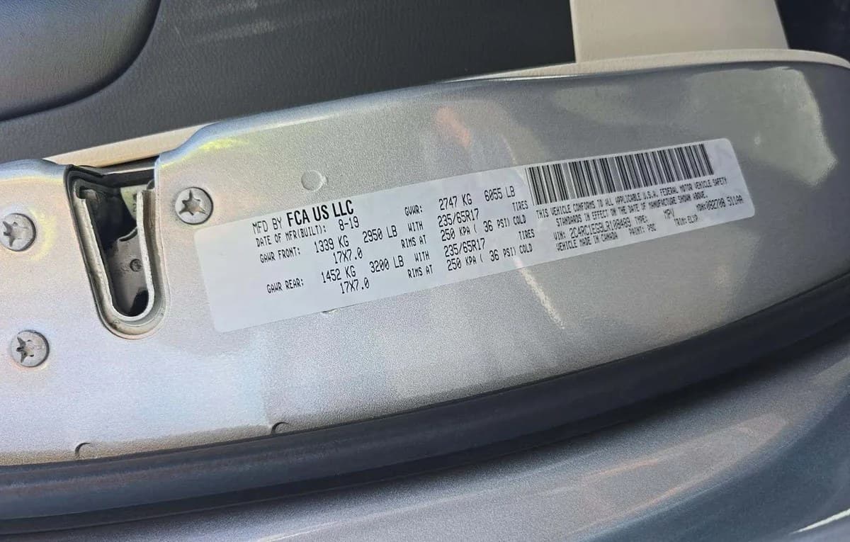 2020 CHRYSLER PACIFICA TOURING L PLUS 121.6" WB 3