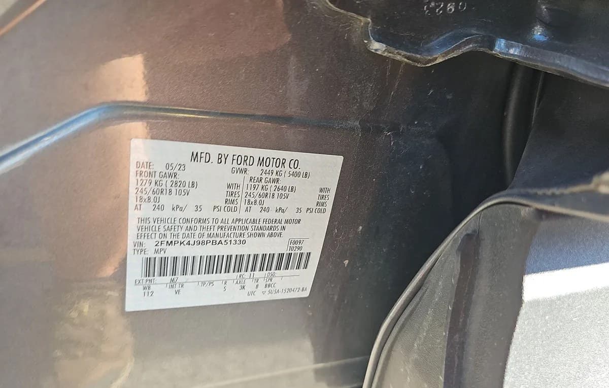 2023 FORD EDGE SEL 7