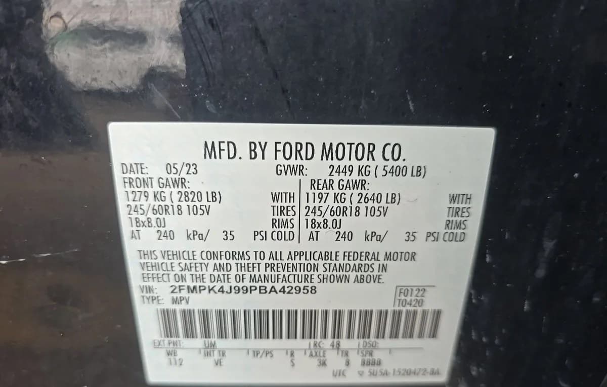 2023 FORD EDGE SEL 7