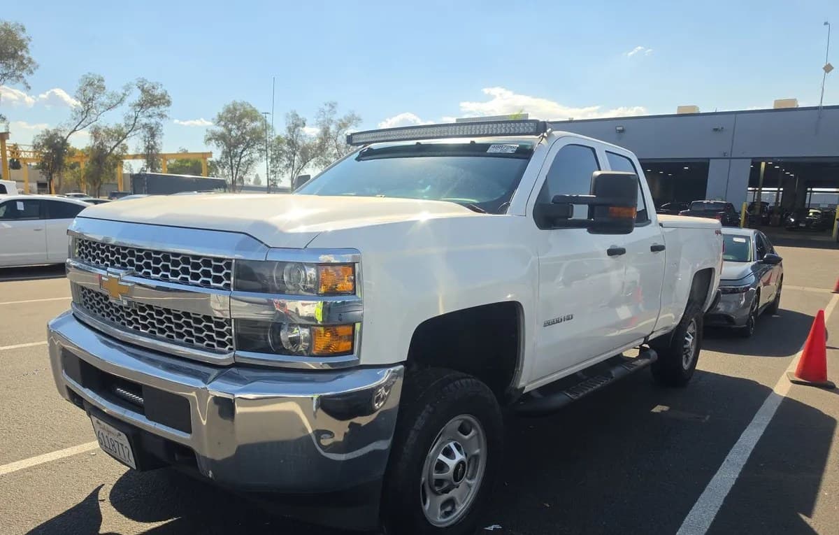 2019 CHEVROLET SILVERADO 2500HD WT EXTENDED CAB MEDIUM BED 1WT 2