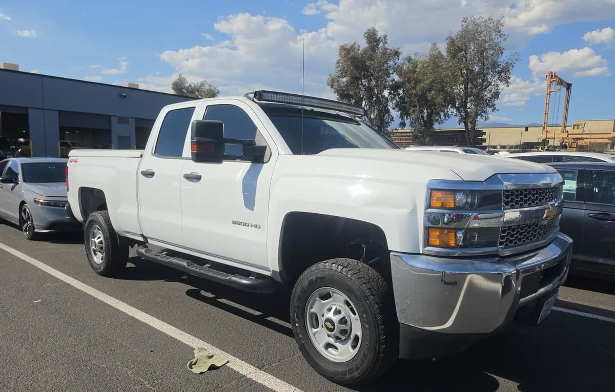 2019 CHEVROLET SILVERADO 2500HD WT EXTENDED CAB MEDIUM BED 1WT 4