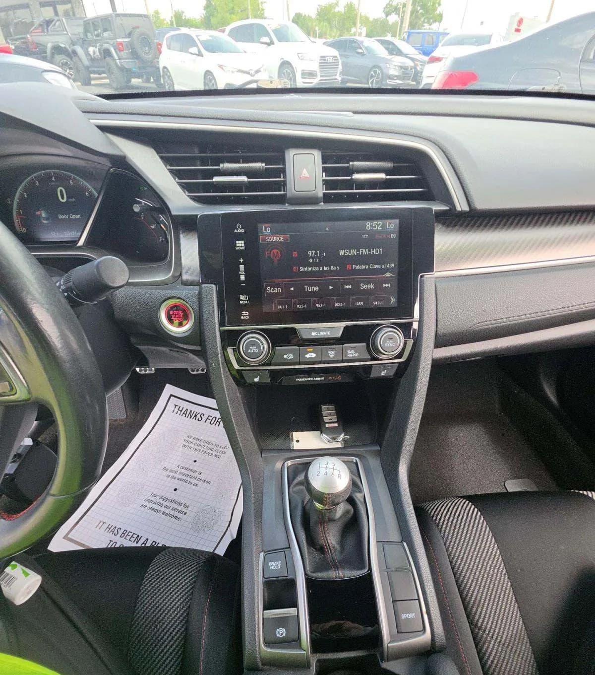 2017 HONDA CIVIC Si 7