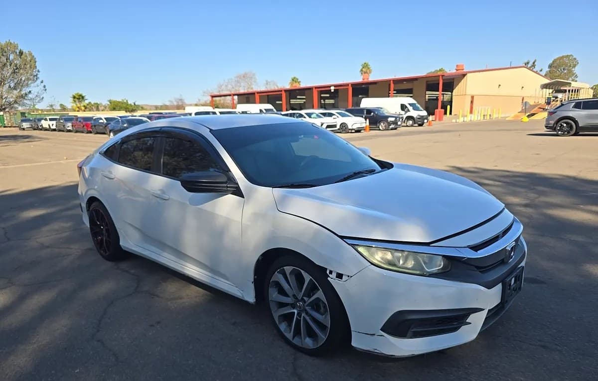 2017 HONDA CIVIC LX 4