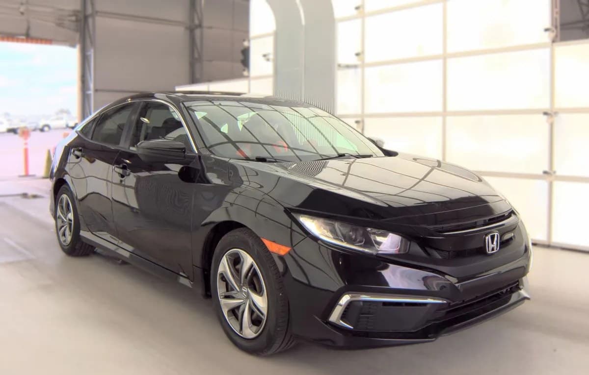 2019 HONDA CIVIC LX 4
