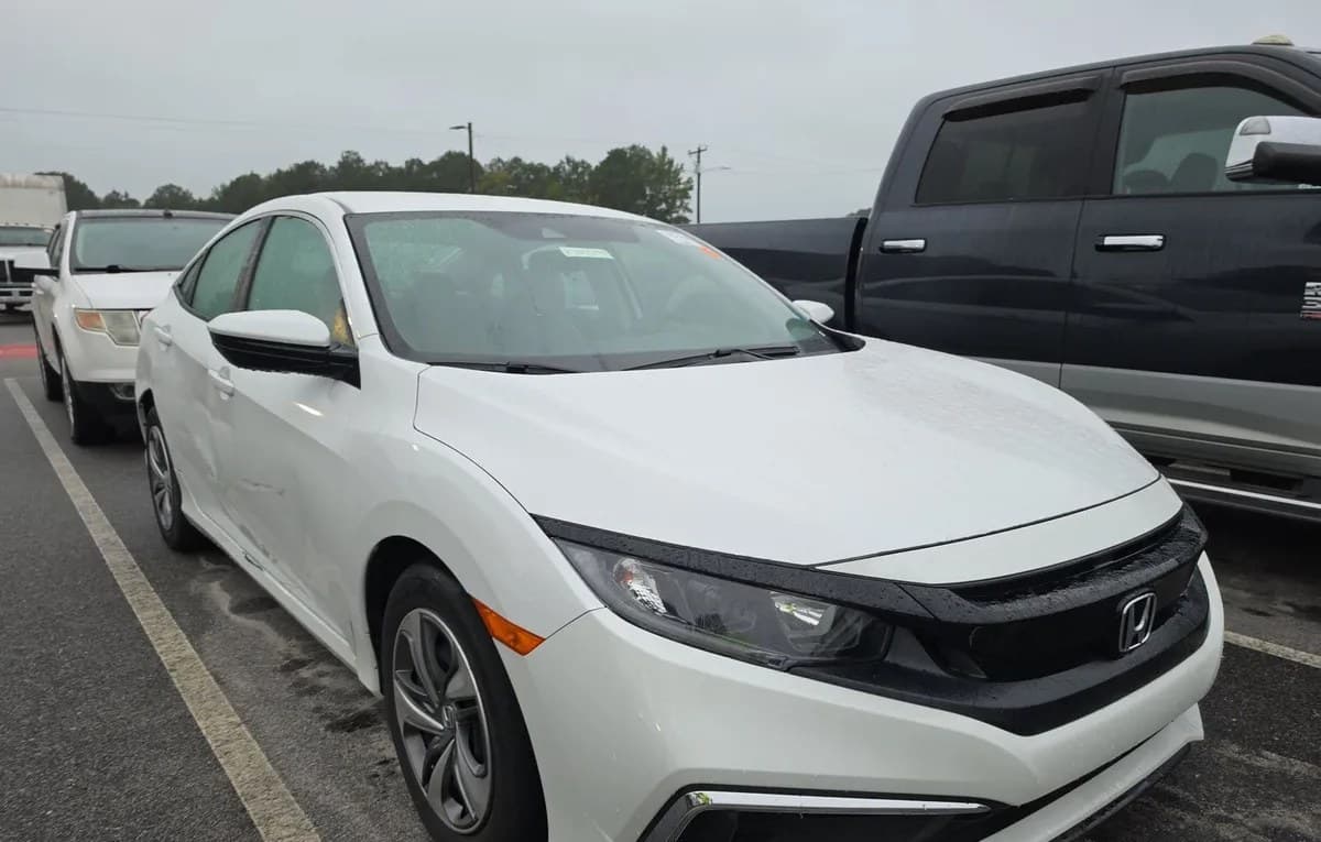 2019 HONDA CIVIC LX 4