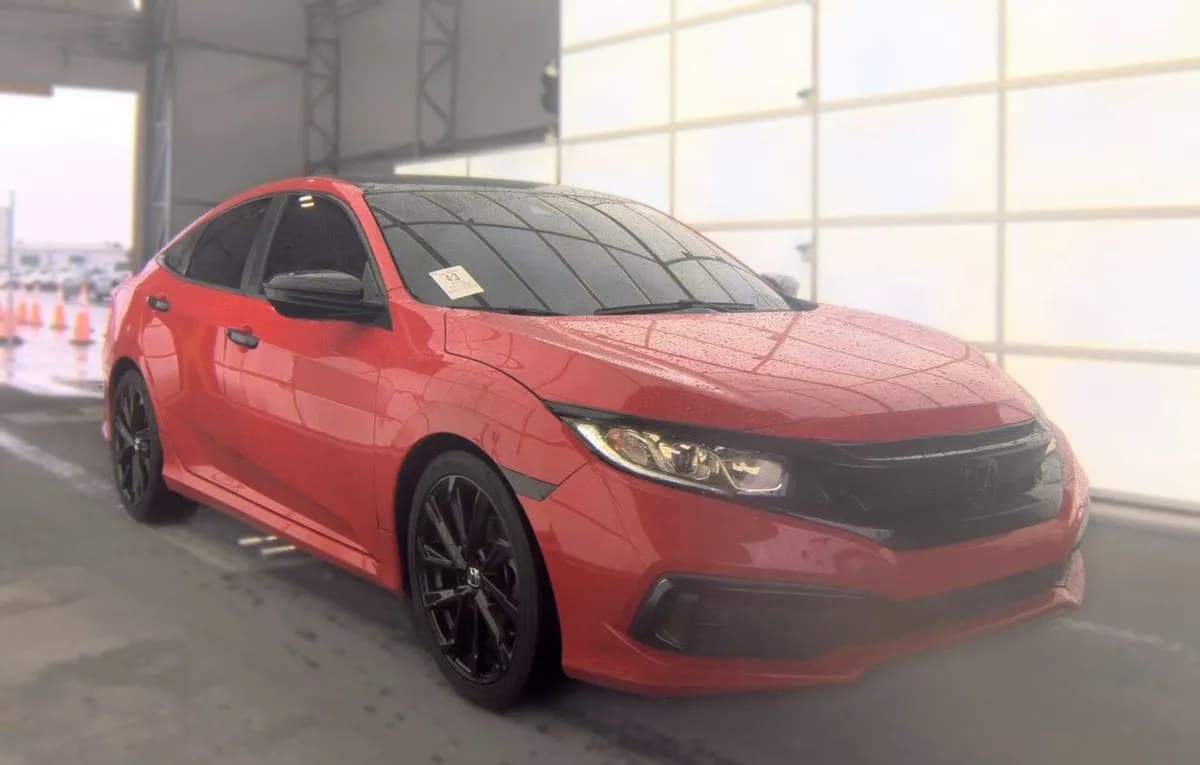 2020 HONDA CIVIC LX 4