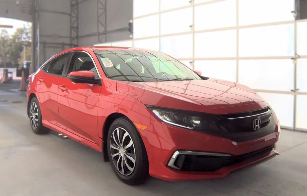 2019 HONDA CIVIC LX 4