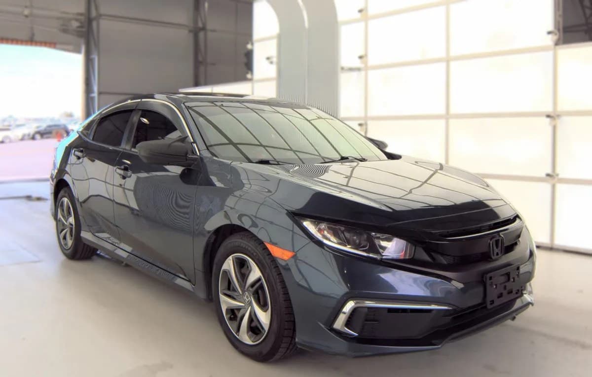 2021 HONDA CIVIC LX 4