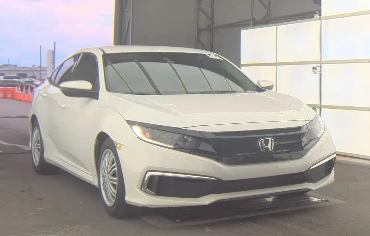 2021 HONDA CIVIC LX 4