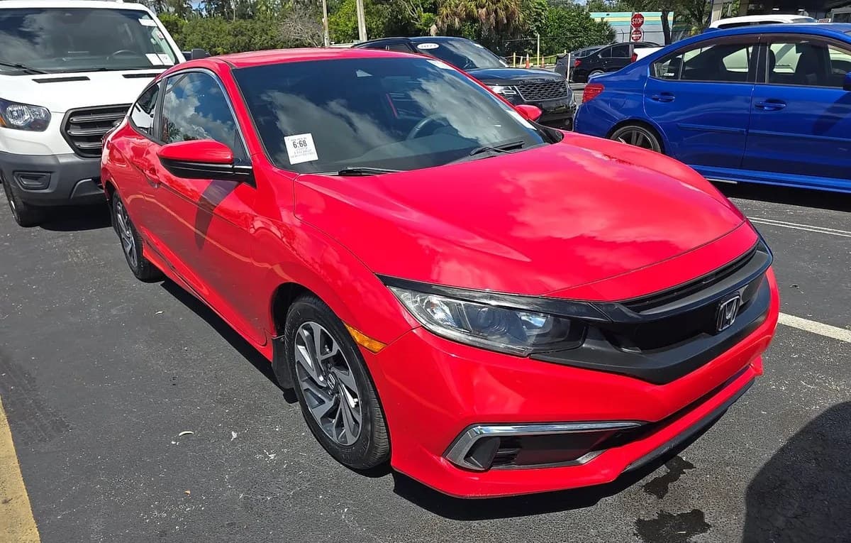 2019 HONDA CIVIC LX 4