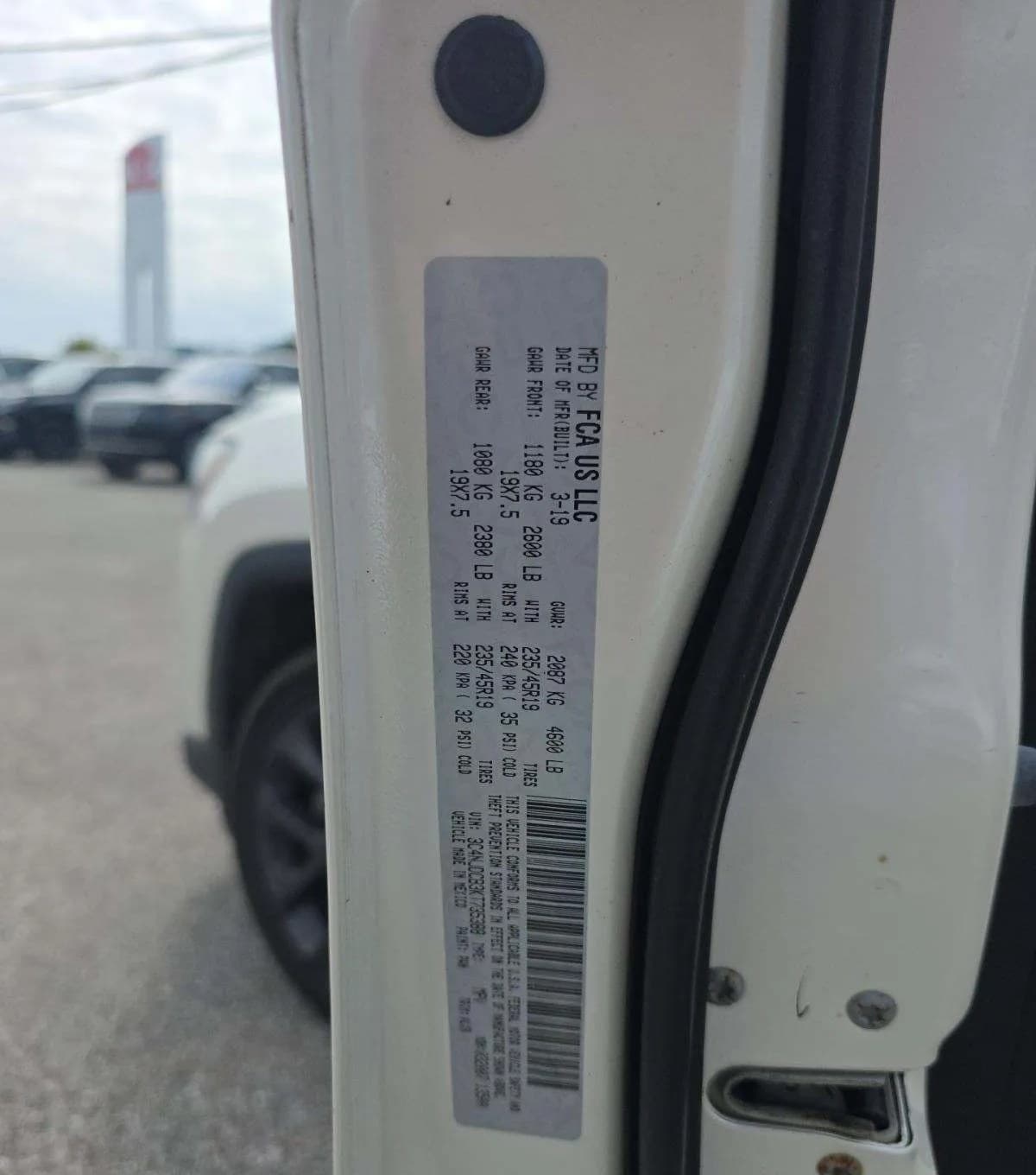 2019 JEEP COMPASS LIMITED HIGH ALTITUDE Edition 3