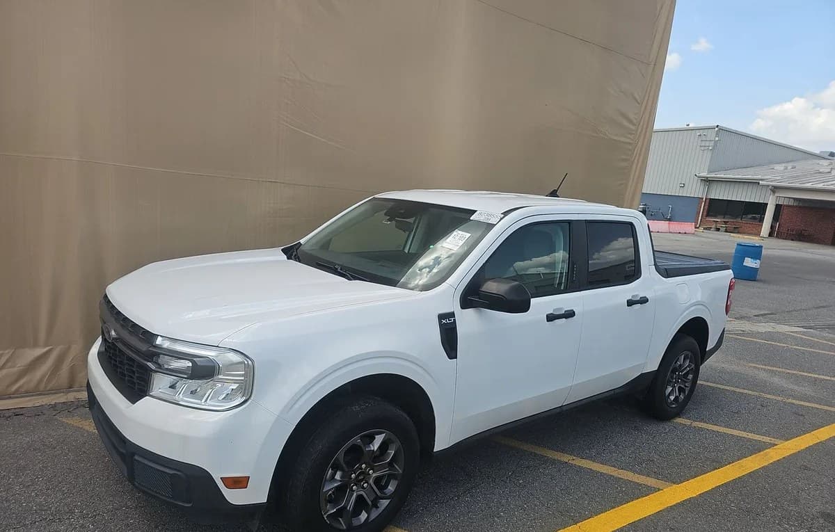 2022 FORD MAVERICK HYBRID XLT CREW CAB SHORT BED 2