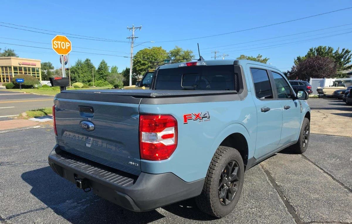 2022 FORD MAVERICK XLT CREW CAB SHORT BED 4