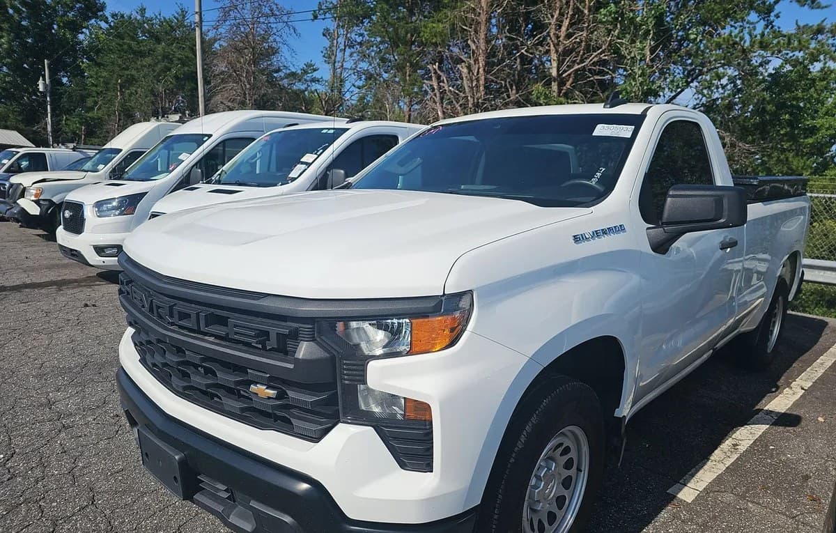 2024 CHEVROLET SILVERADO 1500 WT REGULAR CAB LONG BED 1WT 2