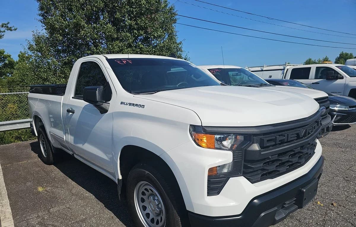 2024 CHEVROLET SILVERADO 1500 WT REGULAR CAB LONG BED 1WT 4