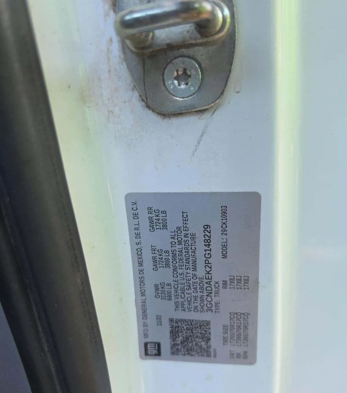 2023 CHEVROLET SILVERADO 1500 WT REGULAR CAB LONG BED 1WT 3