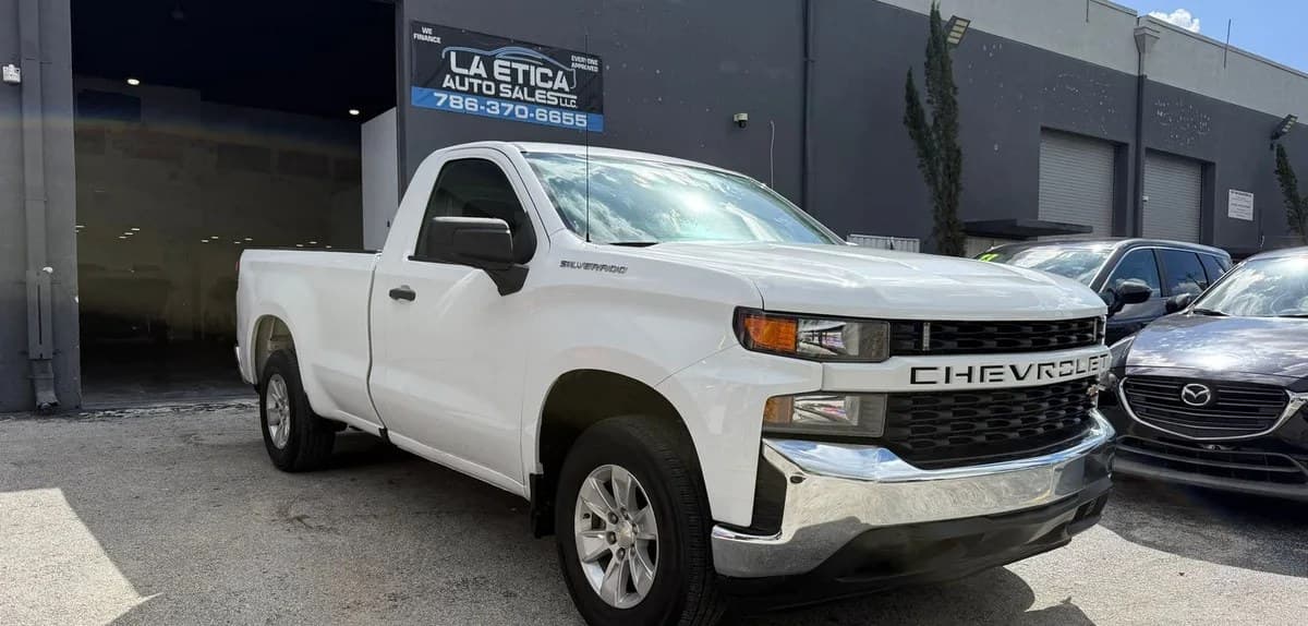 2021 CHEVROLET SILVERADO 1500 WT REGULAR CAB LONG BED 1WT 3