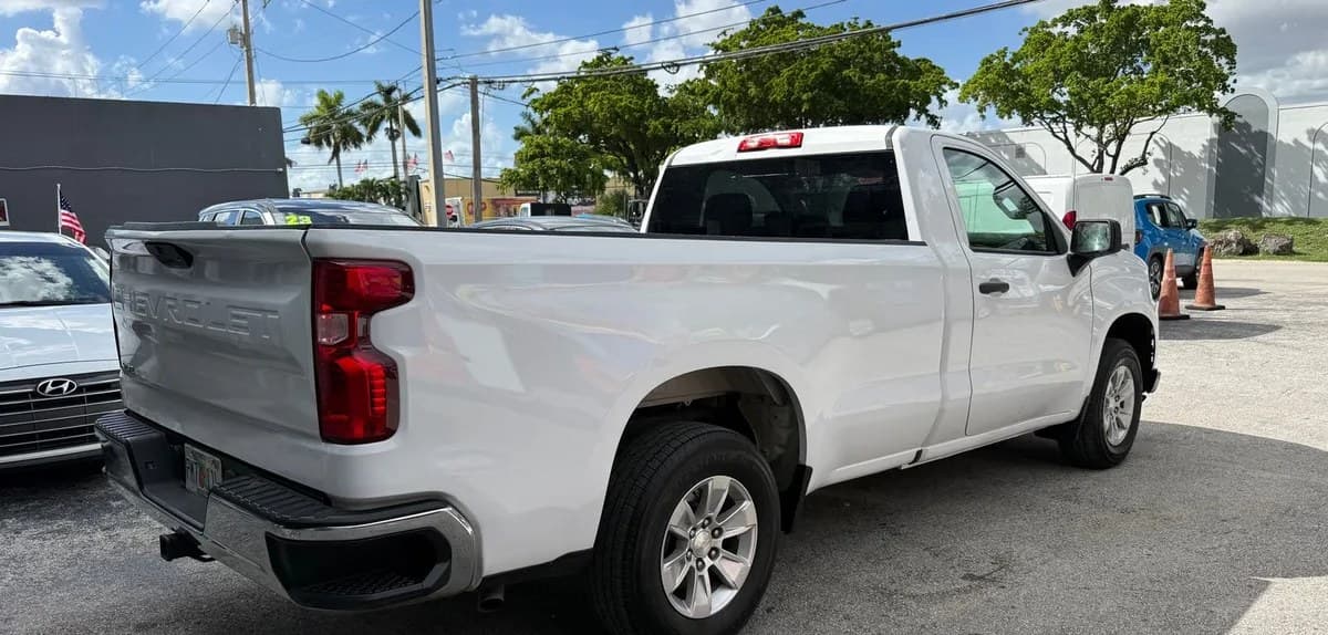 2021 CHEVROLET SILVERADO 1500 WT REGULAR CAB LONG BED 1WT 4