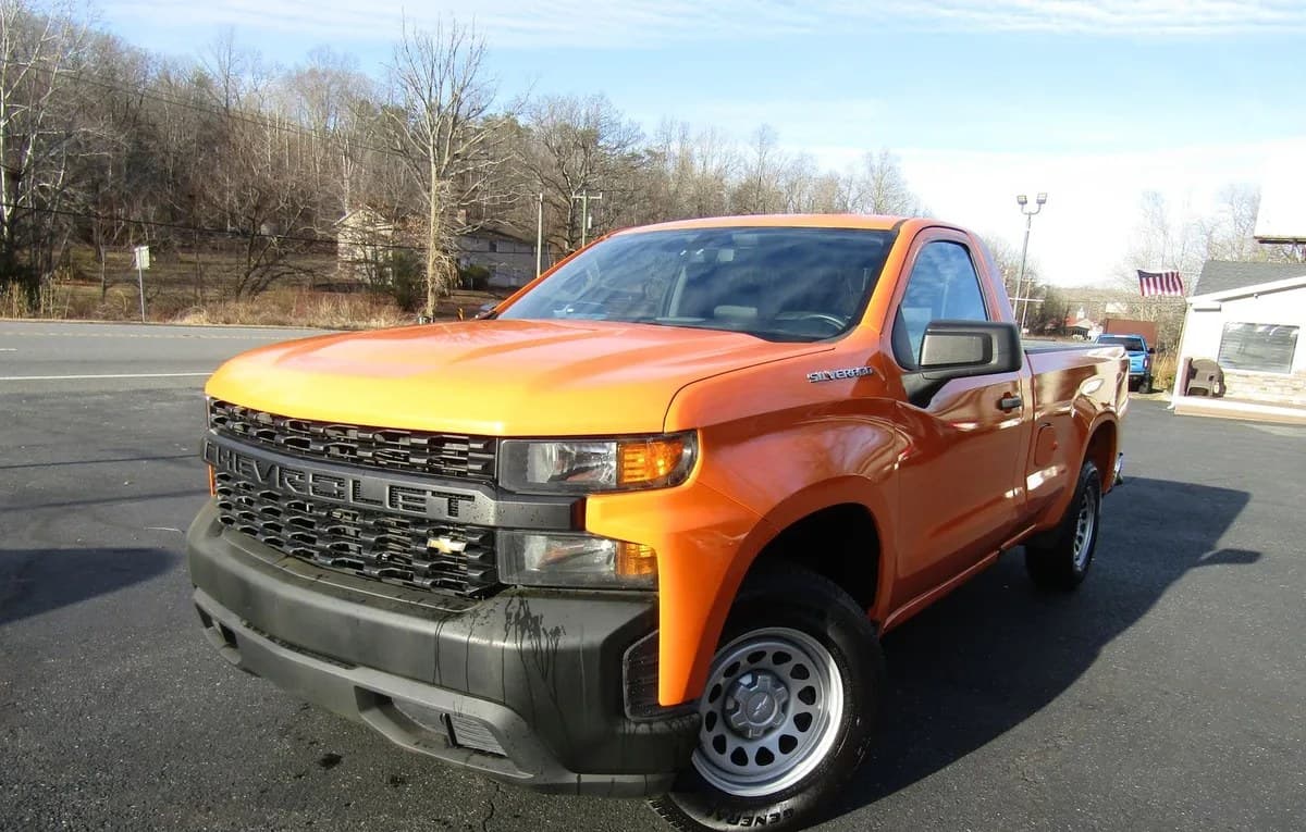 2020 CHEVROLET SILVERADO 1500 WT REGULAR CAB LONG BED 1WT 2