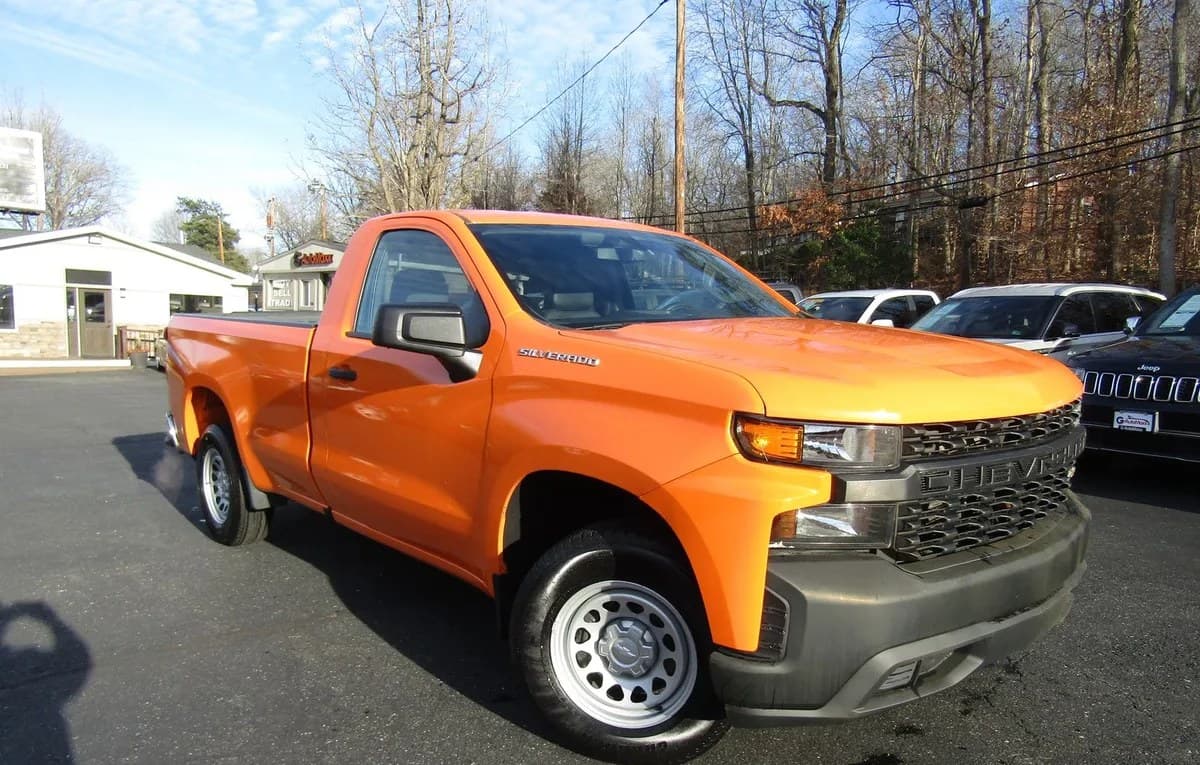 2020 CHEVROLET SILVERADO 1500 WT REGULAR CAB LONG BED 1WT 4
