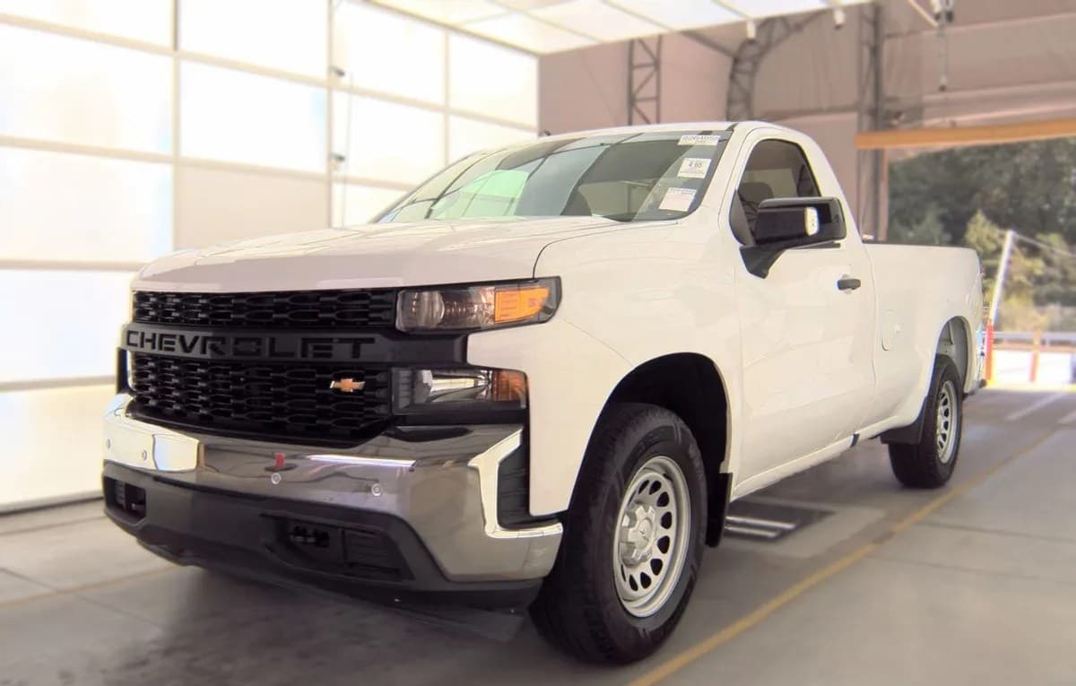 2021 CHEVROLET SILVERADO 1500 WT REGULAR CAB LONG BED 1WT 2
