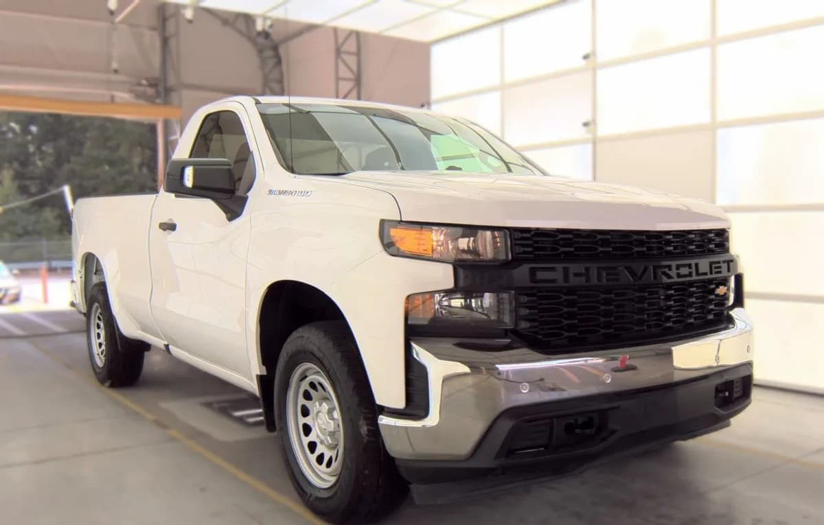 2021 CHEVROLET SILVERADO 1500 WT REGULAR CAB LONG BED 1WT 4