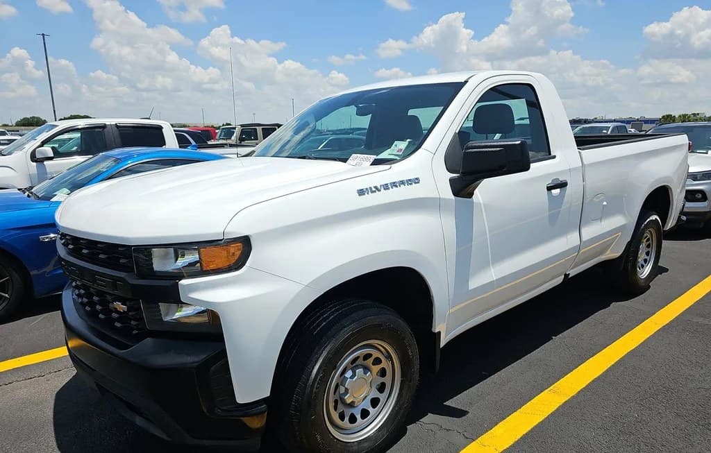 2019 CHEVROLET SILVERADO 1500 WT REGULAR CAB LONG BED 1WT 1