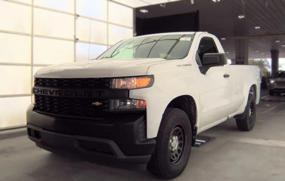 2019 CHEVROLET SILVERADO 1500 WT REGULAR CAB LONG BED 1WT 2