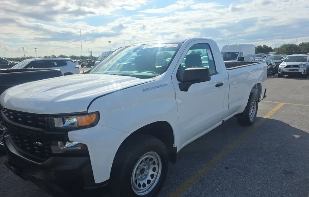 2020 CHEVROLET SILVERADO 1500 WT REGULAR CAB LONG BED 1WT